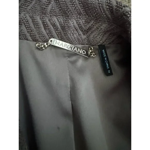 NWOT Marciano Guess Women's  Blazer Jacket + Pants Shorts Brown 2 - Picture 13 of 14